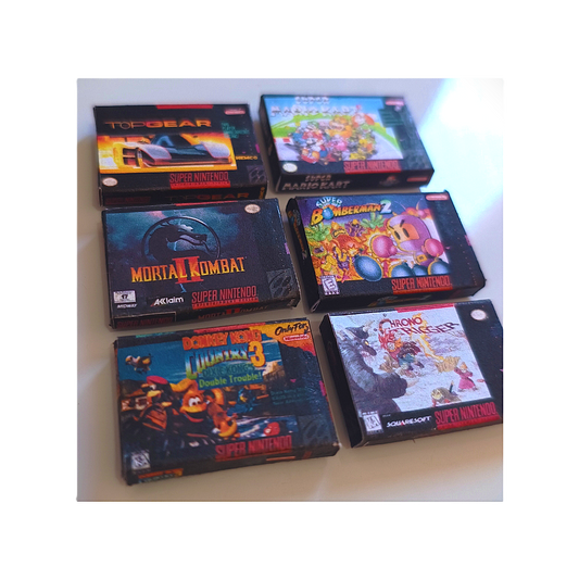 Kit Imãs - Mini Jogos do Super Nintendo