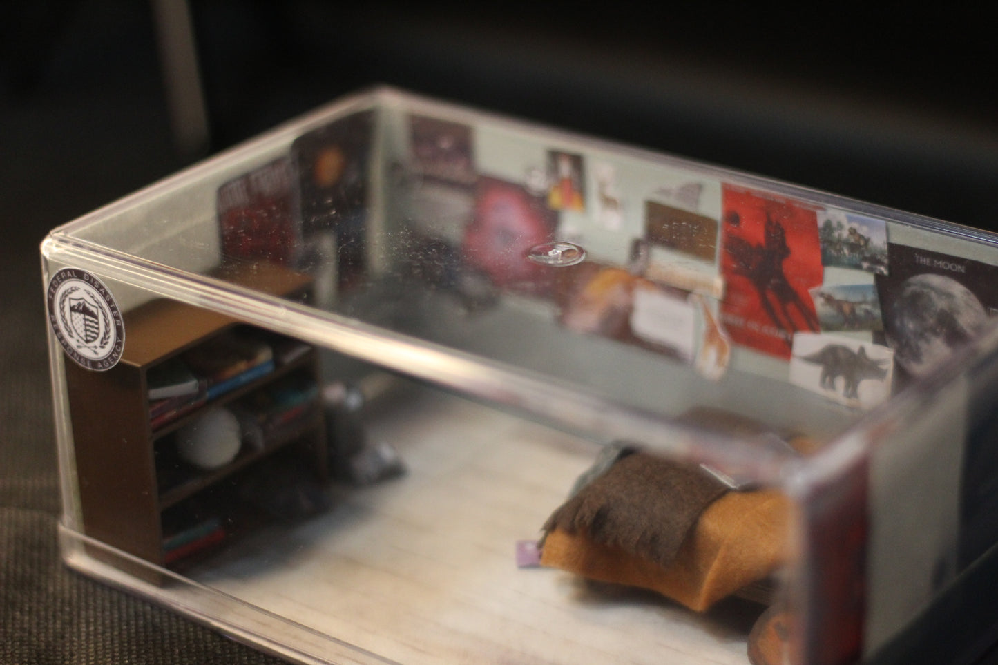 Diorama Quarto Ellie - Abrigo Fedra - The Last of Us