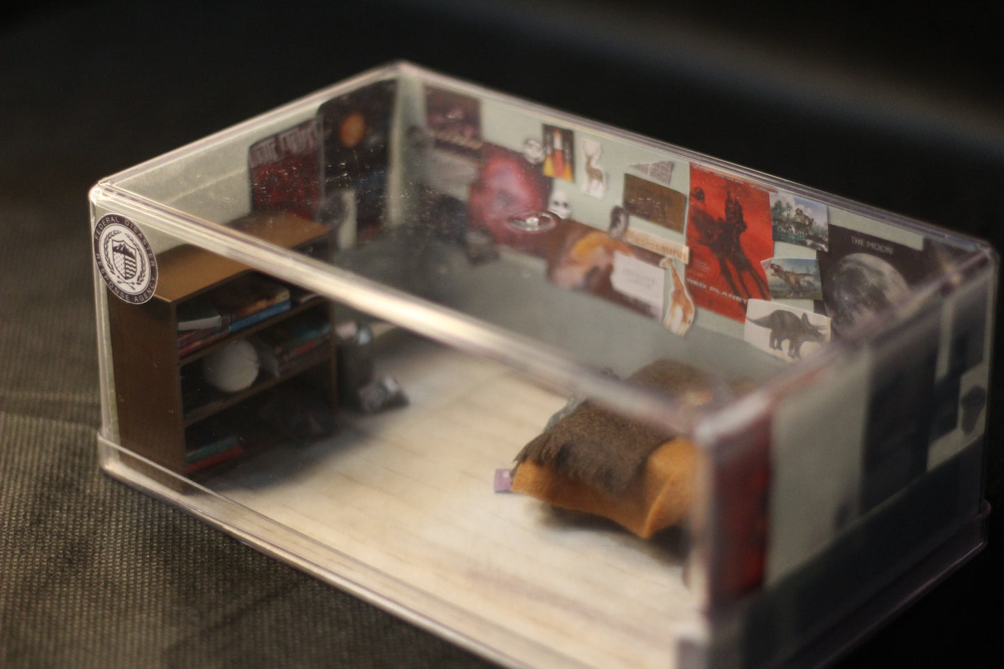 Diorama Quarto Ellie - Abrigo Fedra - The Last of Us