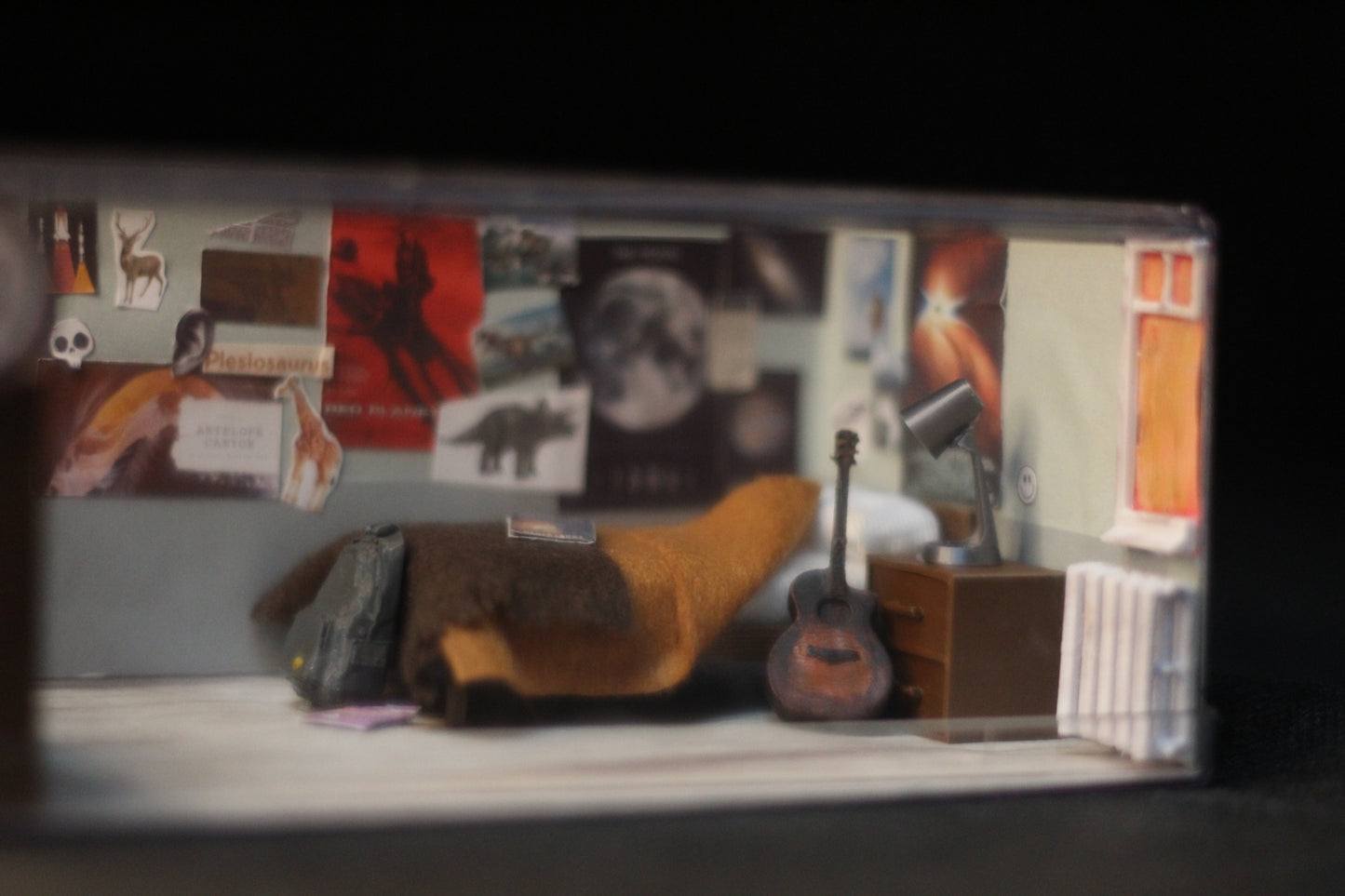 Diorama Quarto Ellie - Abrigo Fedra - The Last of Us
