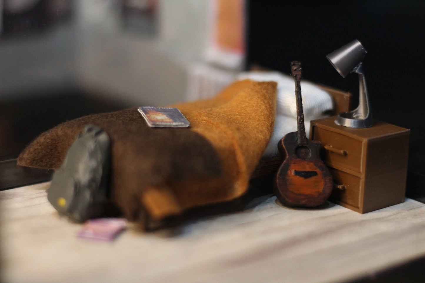 Diorama Quarto Ellie - Abrigo Fedra - The Last of Us