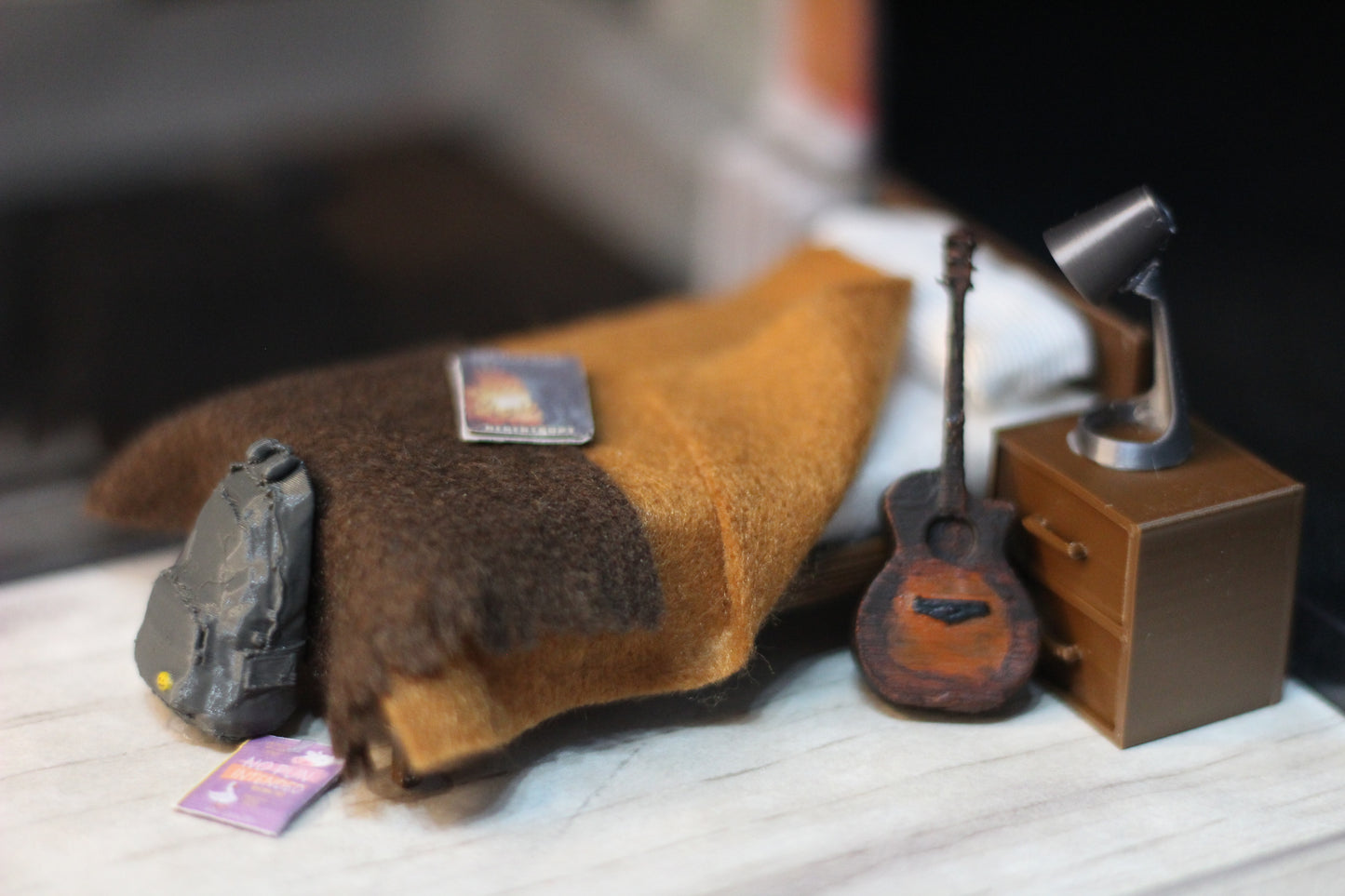 Diorama Quarto Ellie - Abrigo Fedra - The Last of Us