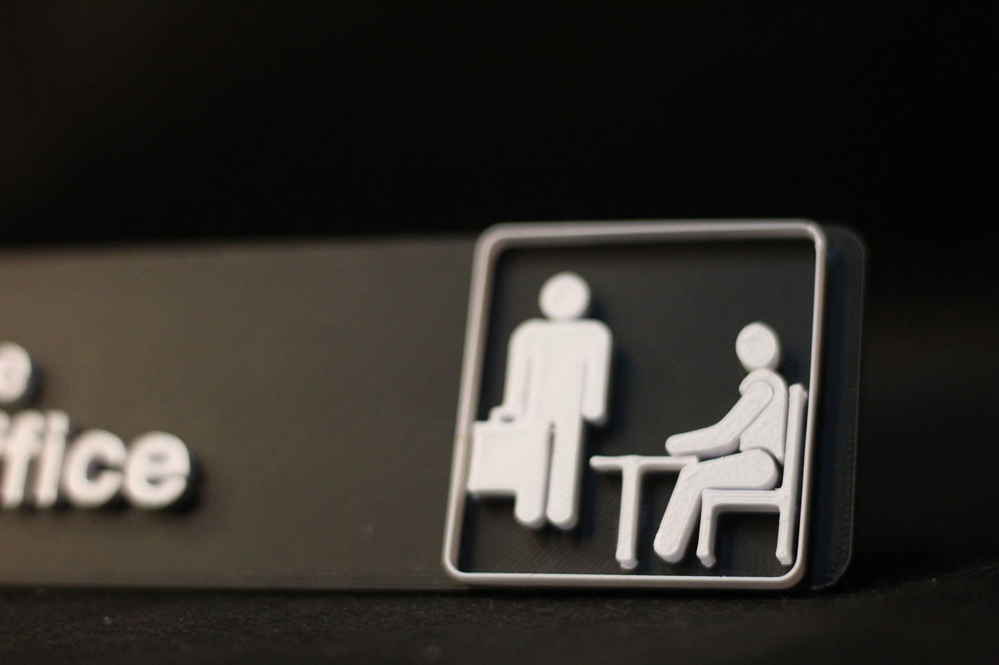 Placa The Office 3D
