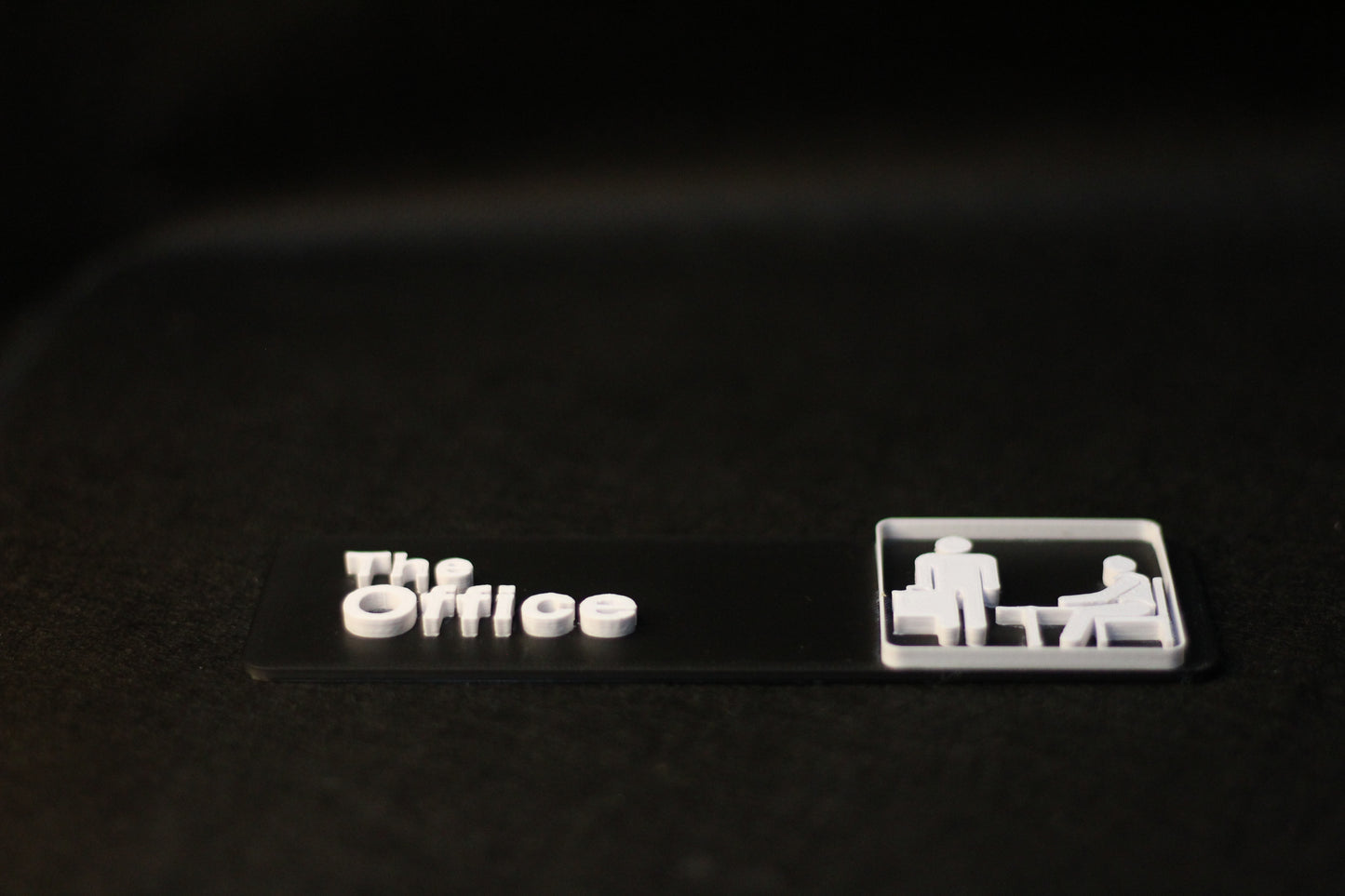 Placa The Office 3D