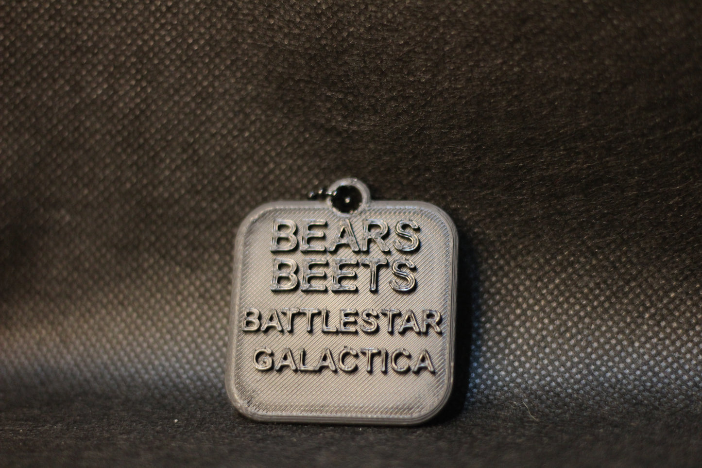 Chaveiro Bears, Beets, Battlestar Galactica