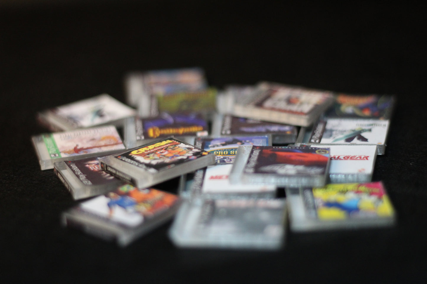 Kit Imãs - Mini Jogos do Playstation 1