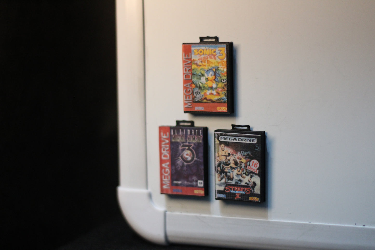 Kit Imãs - Mini Jogos do Mega Drive