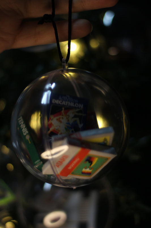 Bola de Natal Gamer - Atari 2600