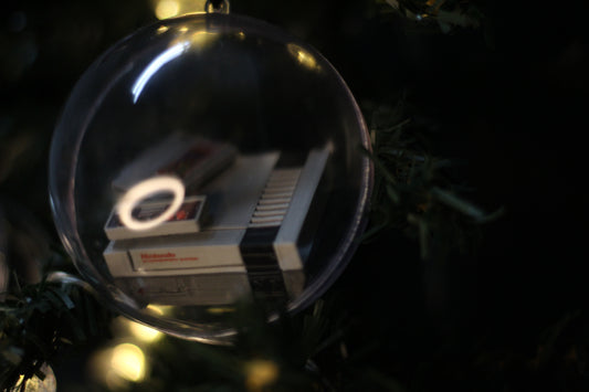 Bola de Natal Gamer - NES - Nintendinho