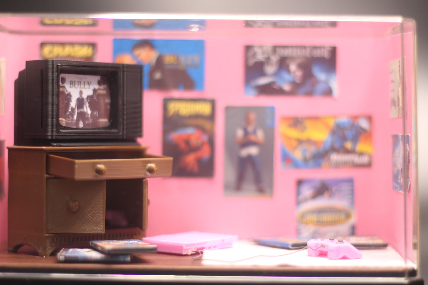 Diorama Quarto Playstation 2 slim