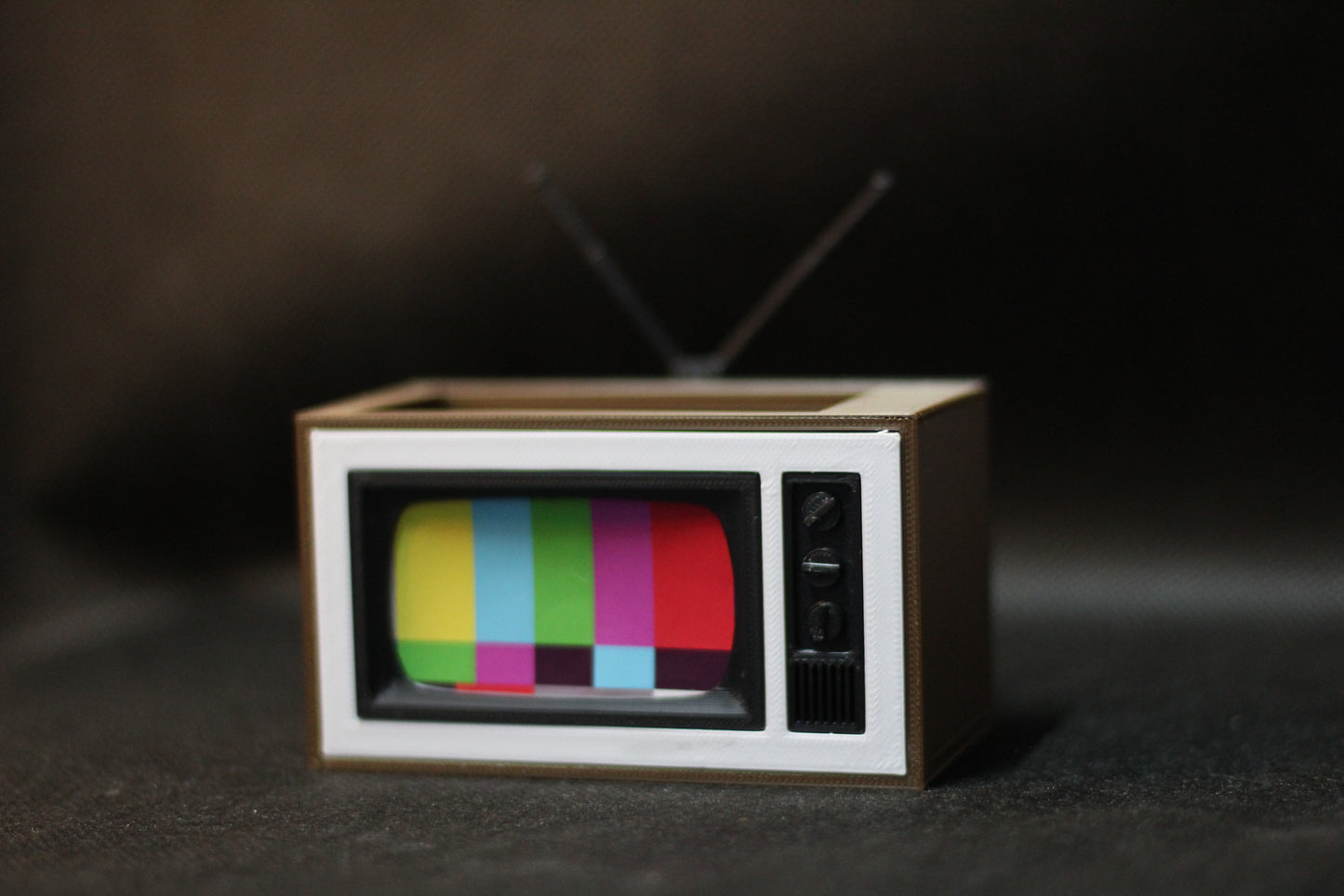 Organizador de Mesa / Vaso - TV Retrô