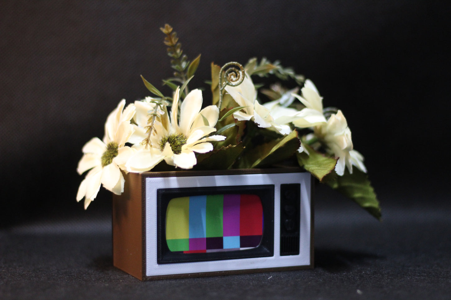Organizador de Mesa / Vaso - TV Retrô