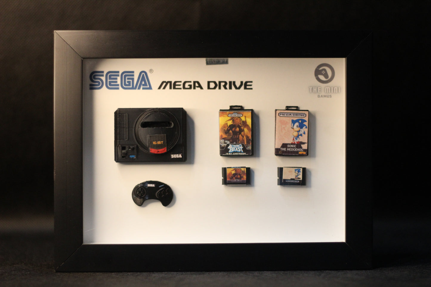 Quadro Diorama Mega Drive 1