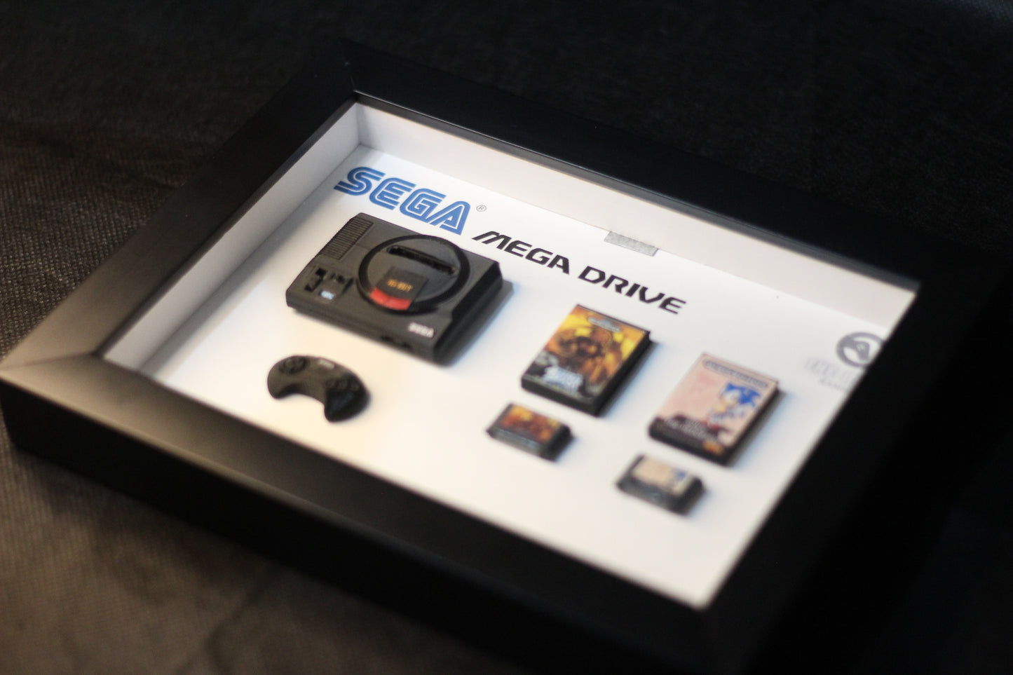 Quadro Diorama Mega Drive 1