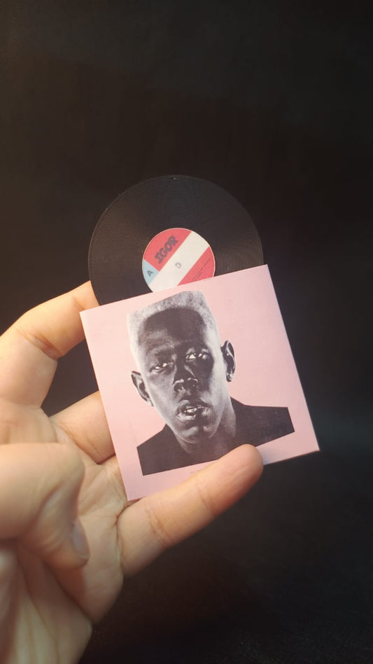 Imã - Mini Vinil 3D