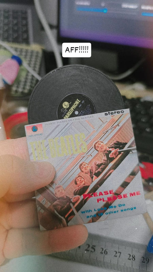 Imã - Mini Vinil 3D