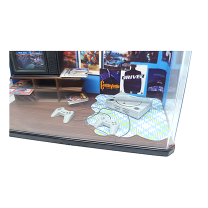 Diorama Quarto Anos 90  Playstation 1 FAT