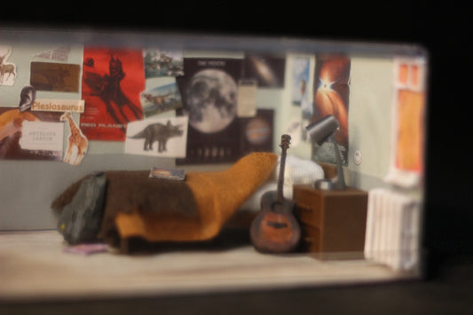 Diorama Quarto Ellie - Abrigo Fedra - The Last of Us
