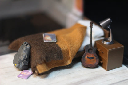 Diorama Quarto Ellie - Abrigo Fedra - The Last of Us