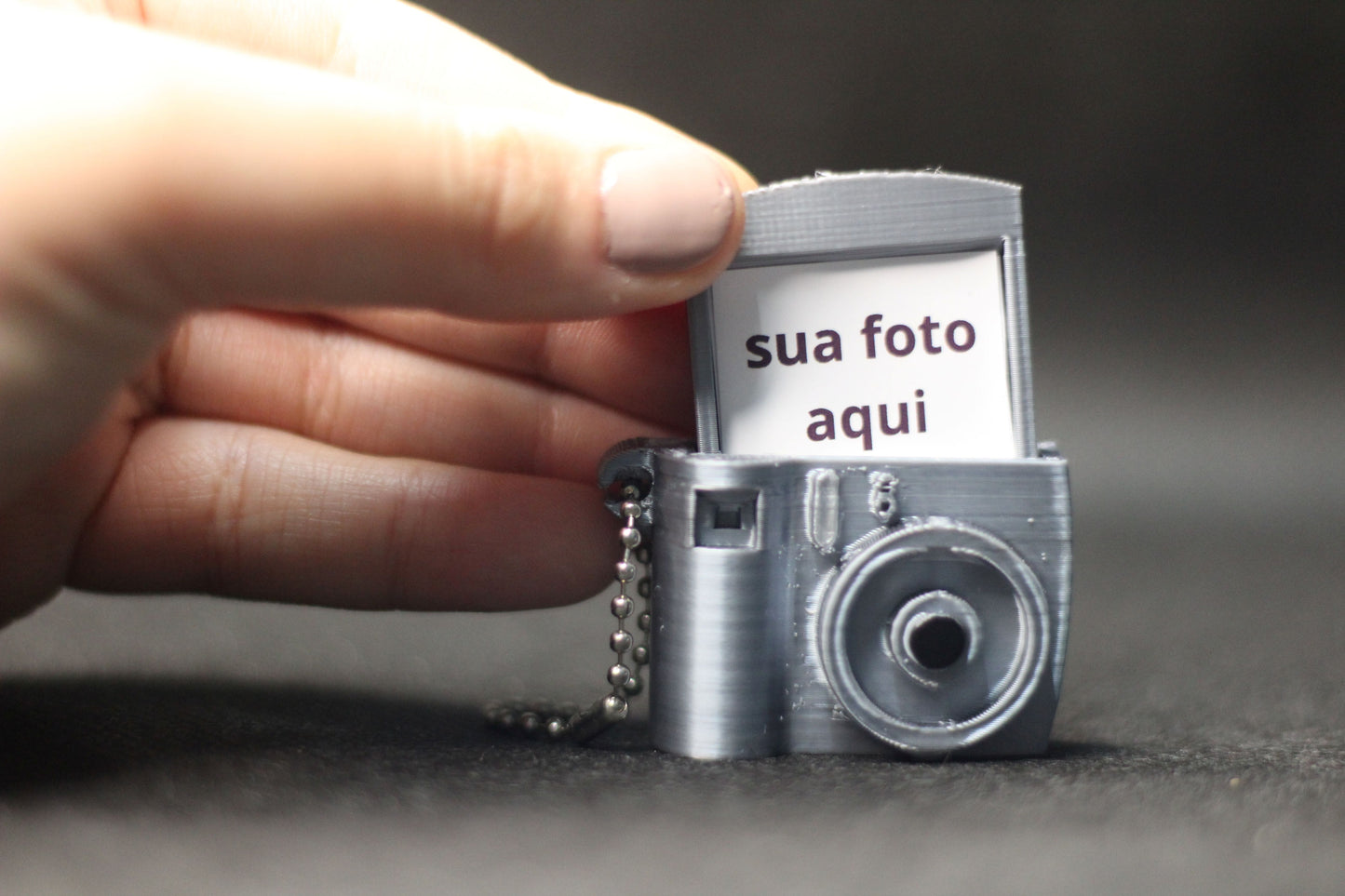 Chaveiro - Câmera Fotográfica 3D