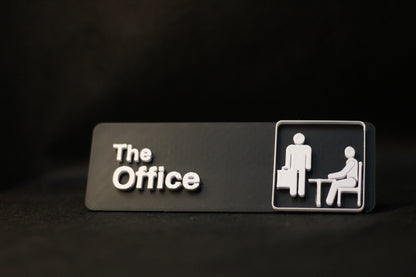 Placa The Office 3D