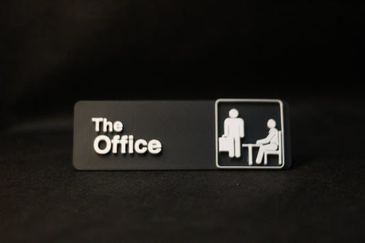 Placa The Office 3D