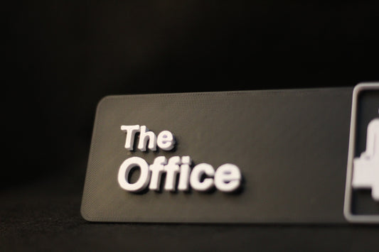Placa The Office 3D