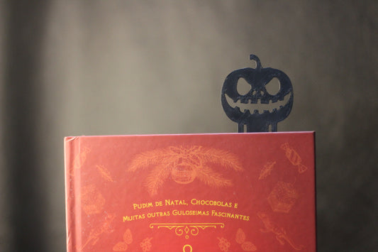 Marca Página - Abóbora de Halloween