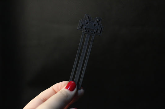 Marca Página - Space Invaders 3D