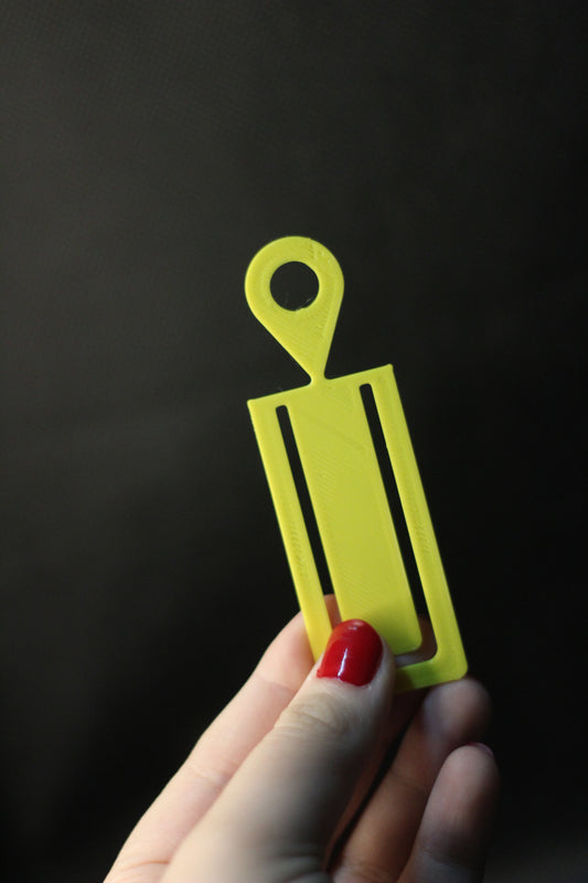 Marca Página - Localizador 3D