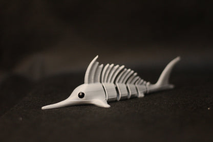 Peixe-Espada 3D Articulado