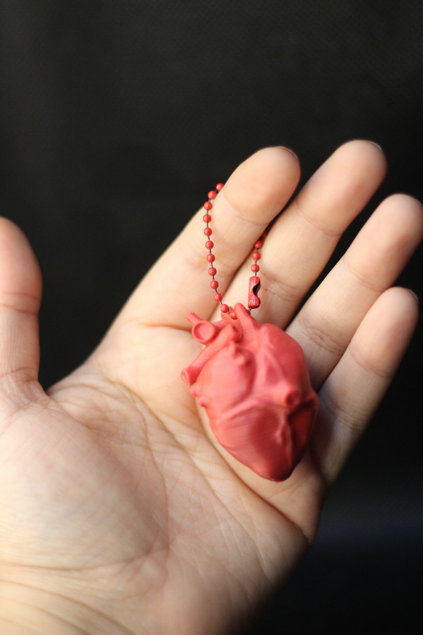 Chaveiro Coração Anatômico 3D