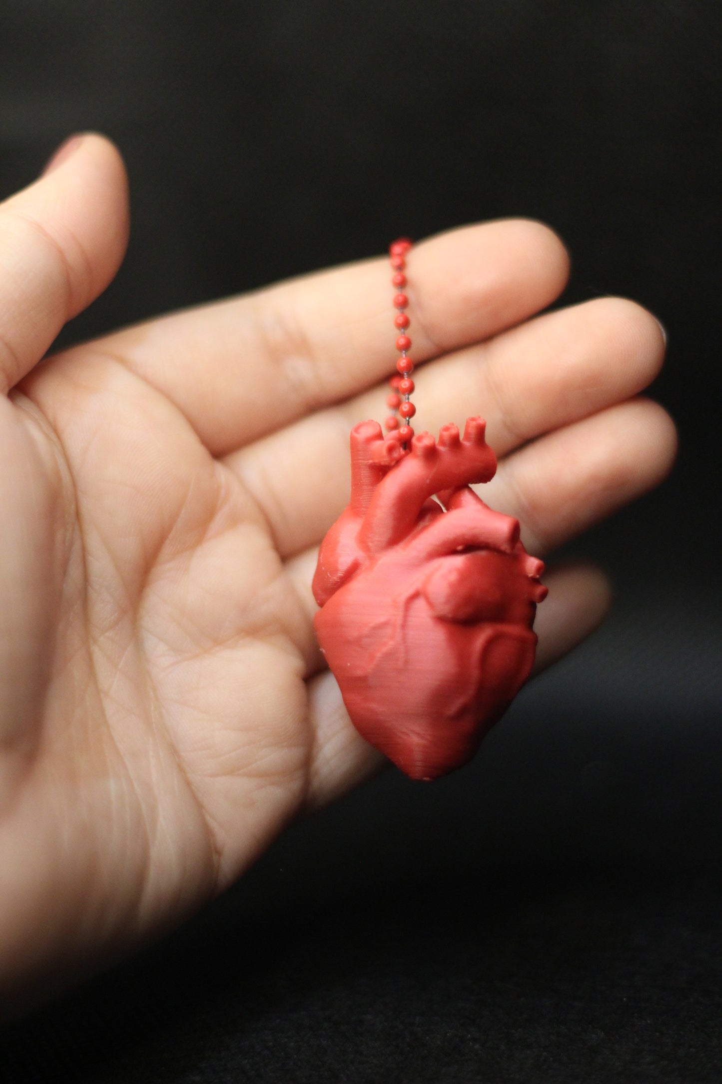 Chaveiro Coração Anatômico 3D