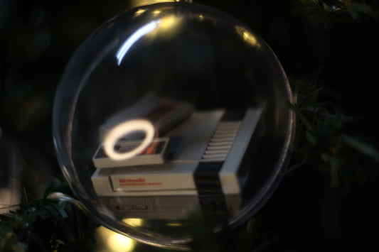 Bola de Natal Gamer - NES - Nintendinho