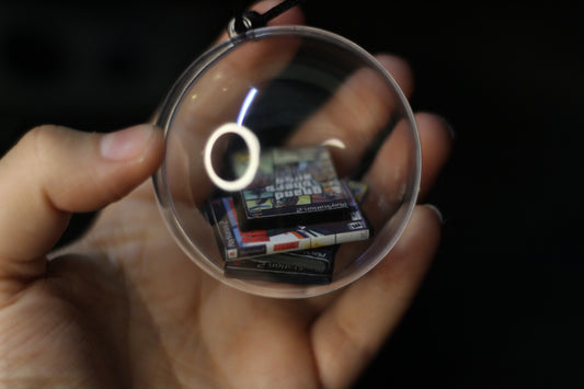 Bola de Natal Gamer - Playstation 2 Slim