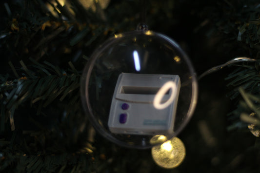Bola de Natal Gamer - SNES Baby - Super Nintendo Bbay