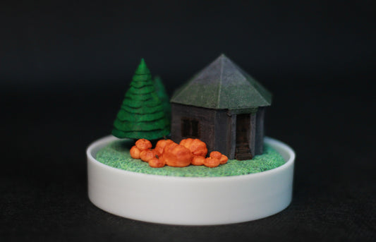 Diorama Cabana do Hagrid
