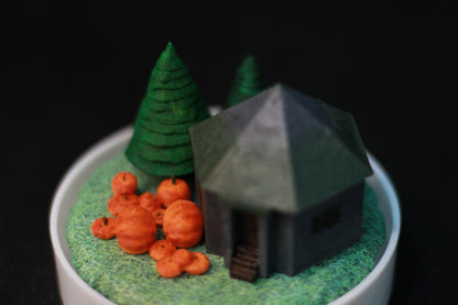 Diorama Cabana do Hagrid
