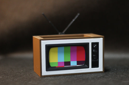 Organizador de Mesa / Vaso - TV Retrô